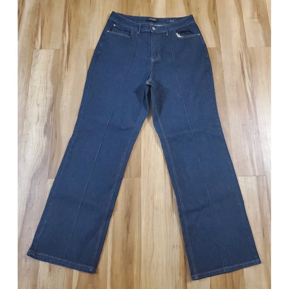 Judy Blue Wide Leg Jeans Womens Size 16  High Rise Denim Western Festival Rodeo